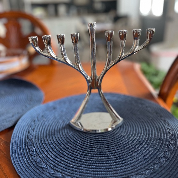 Hanukkah Candles with Menorah 🕎 and Book - Picture 2 of 8